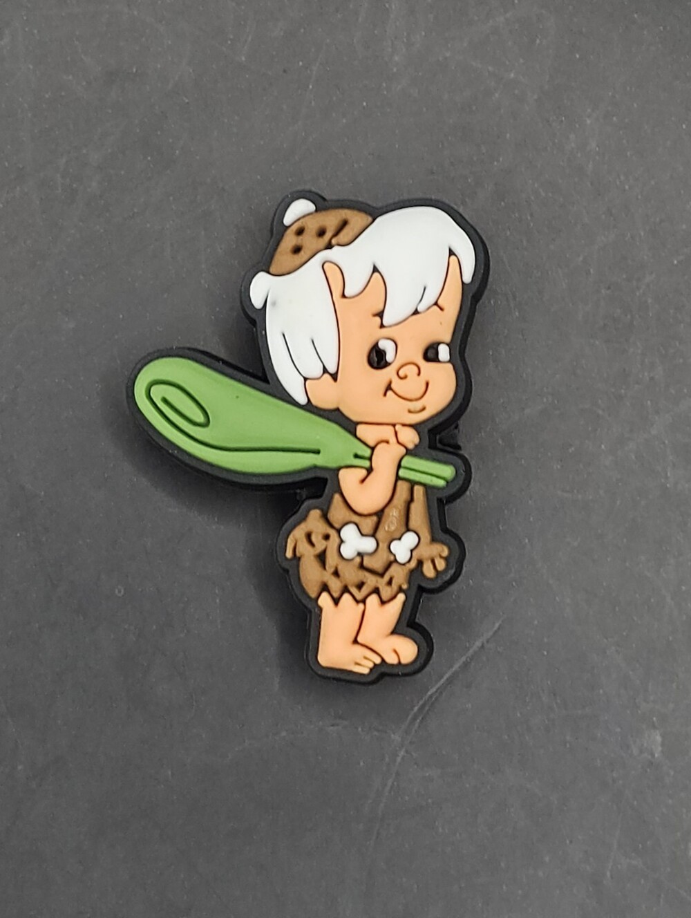 (5/$15) Bamm-Bamm The Flintstones Croc Charm